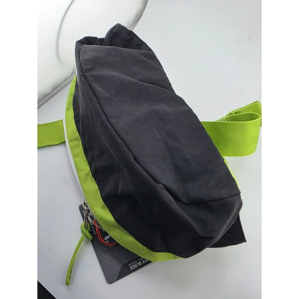 Puma City Block Fanny Pack Neon Pink Green Black Waist Bag 11